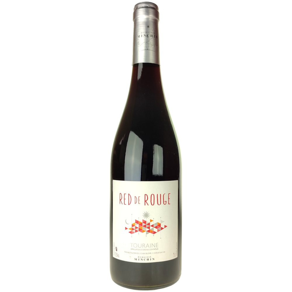 Touraine Red de Rouge 2022, Domaines Minchin 2 Touraine Red de Rouge 2022 Domaines Minchin